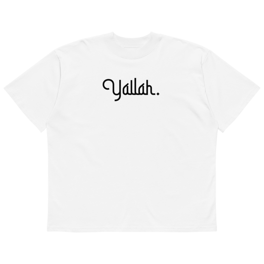 Yallah Signature Oversized Tee (Unisex)