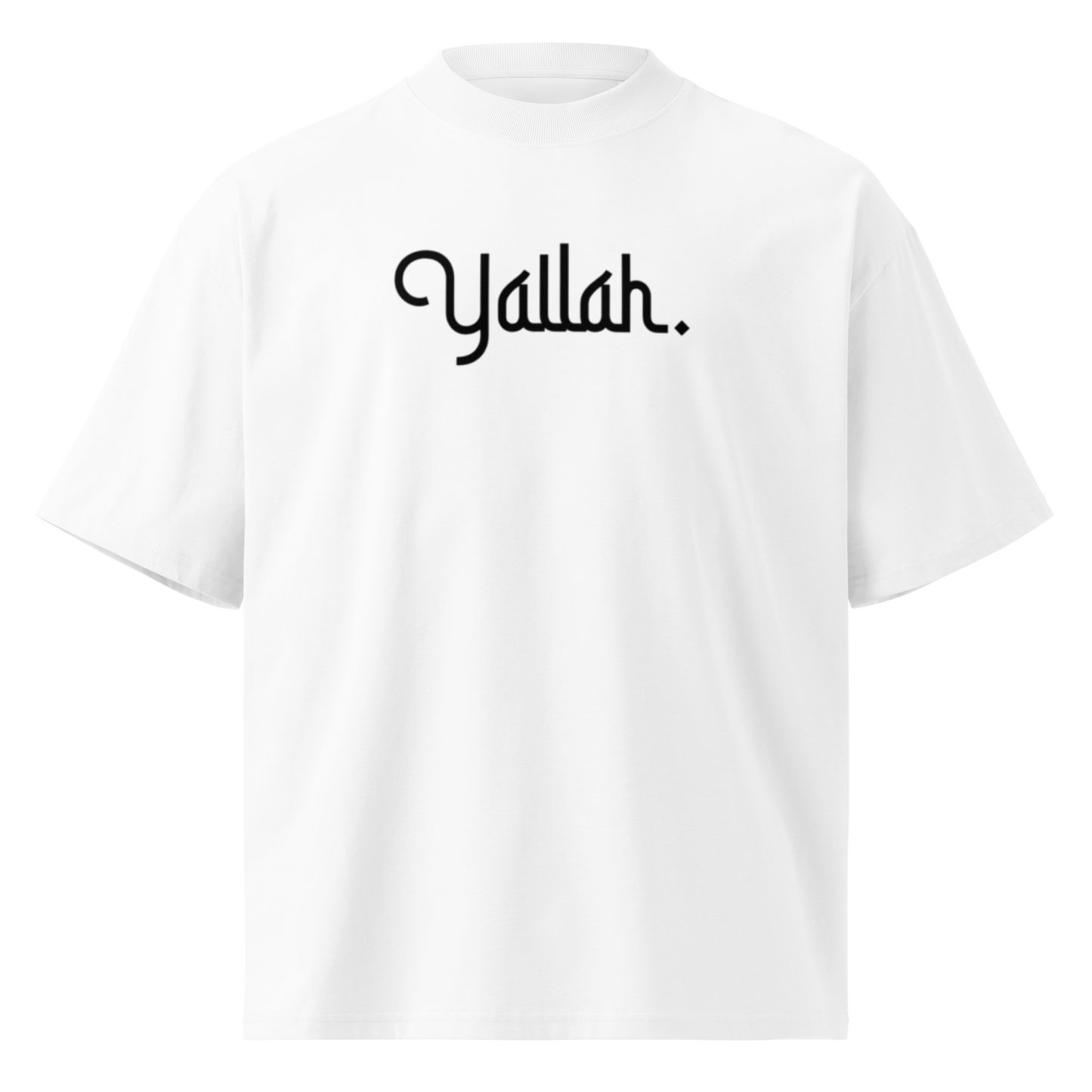 Yallah Signature Oversized Tee (Unisex)